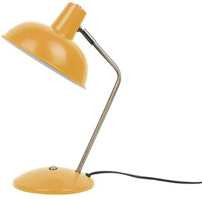 Stolná lampa hood žltá MUZZA