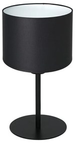 Luminex Stolná lampa ARDEN 1xE27/60W/230V pr. 18 cm čierna/biela LU3477