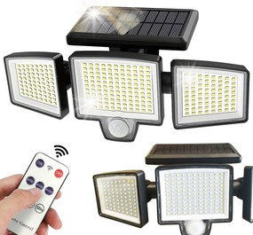 Bluegarden Bluegarden, LED solárna lampa so senzorom pohybu 7W 6500K P60262, OGR-08398