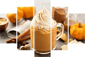 Obraz - Tekvicové latte (150x105 cm)