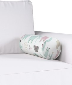 Jednoduchý valcový vankúš farba produktu zelená látka vzorované