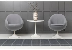 Antracitový vnútorný a vonkajší koberec 70x100 cm Ada Granit – Pappelina