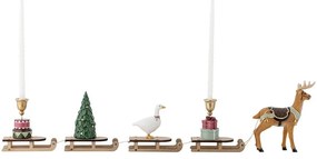 Polyresínový svietnik s vianočným motívom Dasher – Bloomingville