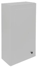 Kúpeľňová skrinka nízka Naturel Forli 40x78,5x22 cm šedá mat FORLIN40GM