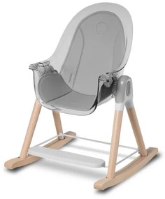 Lionelo - Detská jedálenská stolička MAYA White buk