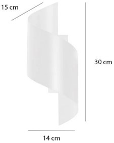 Nástenné svietidlo SPINER 1xG9/8W/230V biela