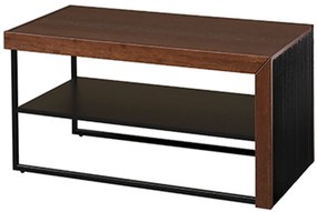 Konferenční stolek Paris II 41 110 cm z masivu dub antický/černý
