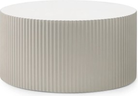 Sada dvoch konferenčných stolíkov Belmonte šedo-béžová