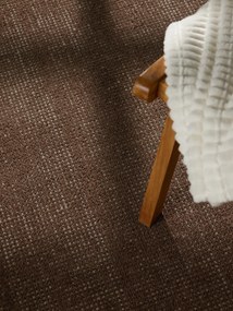 Ted Baker, Kusový koberec Ted Baker Greenwich 106363 Brown kruh, 160x160, hnedá, detská izba