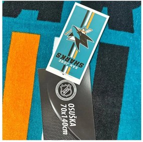 Froté osuška NHL San Jose Sharks Prestige 70x140 cm