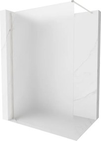 Mexen, Mexen Kioto-X sprchová stena 50 x 200 cm, matná 10 mm, matný nikel - 800-050-101-97-30-X