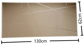 Zrkadlo Bronze 62 x 130 cm