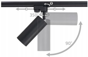 BERGE Reflektor GU10 1C biely VISION MAX
