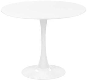 Jedálenský stôl BOCCI 90 x 90 cm (MDF) (biela) (pre 4 osoby). Vlastná spoľahlivá doprava až k Vám domov. 1018810