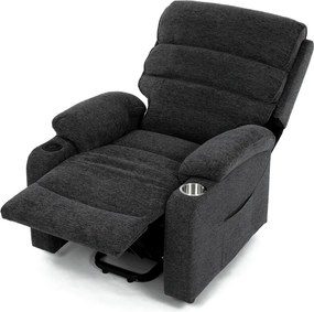 Elektrické polohovacie kreslo TV-S8348 GREY2 Farba: Sivá