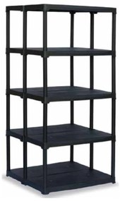 ARTPLAST Regál 2v1, 5 políc, 600x585x1760mm