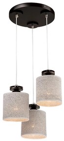 Luster na lanku ROSA 3xE27/60W/230V