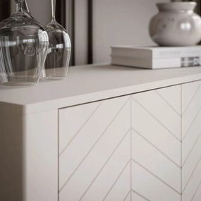 Moderná komoda MARCIUS 103cm kašmír