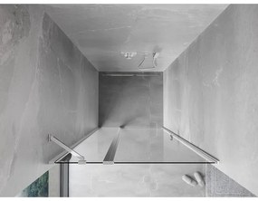 Mexen MIST, 1-krídlové sprchové dvere (1d+1s) 70x200 cm, 6mm číre sklo, chrómový profil, 8A4-070-000-01-00