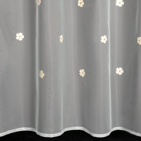 DETSKÁ ZÁCLONA NA KRÚŽKOCH ELSA 140X250 CM BIELA