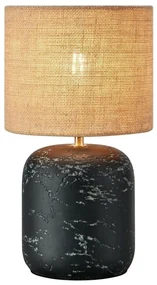 Markslöjd 108683 - Stolná lampa MONTAGNA 1xE14/40W/230V 32 cm béžová/čierna ML1419