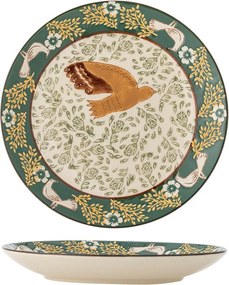 Zelený dezertný kameninový tanier ø 16 cm Hezha – Bloomingville