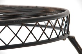 Kovový stôl Sheela - Bronzová