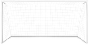 Futbalová bránka so sieťou, 300x160cm, ECOTOYS