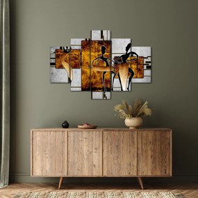 Obraz - Motívy Africkej kultúry (150x105 cm)