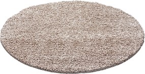 Ayyildiz koberce Kusový koberec Life Shaggy 1500 beige kruh - 80x80 (průměr) kruh cm