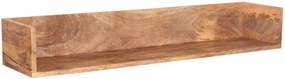 furniture-nabytek.cz - Drevená polica na stenu 150x22 z masívu mango