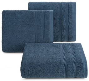 BAVLNENÝ UTERÁK ALINE 50X90 CM TMAVOMODRÁ