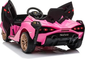 Ramiz Lamborghini SIAN Ružové vozidlo