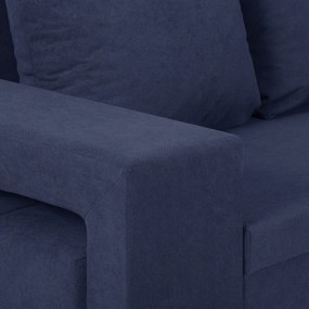 Rozkladacia pohovka DOTA 3 + 2 taburety Modrá