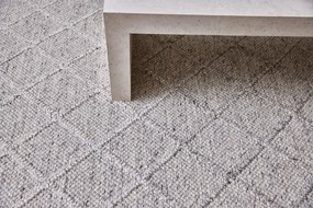 Diamond Carpets koberce Ručne viazaný kusový koberec Old Town DE 3210 Grey Mix - 120x170 cm
