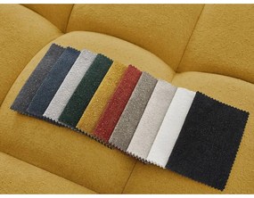 Ženilková podnožka v horčicovej farbe Everest – Bobochic Paris