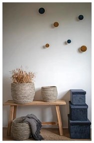 Hnedá drevená záhradná lavica Barcelona – House Nordic