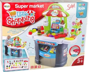 LEAN Toys Súprava supermarketov Potraviny pre deti