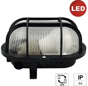 LED pracovné svietidlo E2 IP44 9W 850lm 3000K antracit/čierne/sivé