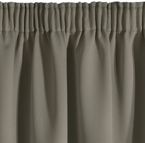 ZATEMŇOVACÍ ZÁVES NA PÁSKE LOGAN 135X270 CM TMAVOBÉŽOVÁ