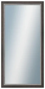DANTIK - Zrkadlo v rámu, rozmer s rámom 60x120 cm z lišty AMALFI čierna (3118)