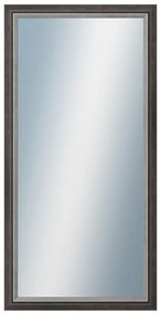 DANTIK - Zrkadlo v rámu, rozmer s rámom 60x120 cm z lišty AMALFI čierna (3118)
