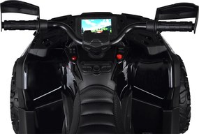 JOKOMISIADA Detská štvorkolka na akumulátor pre 2 osoby CAN-AM OUTLANDER 4x4 s LED panelom PA0326 čierna