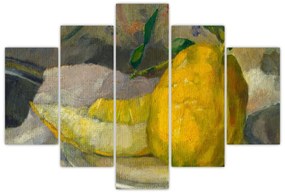 Obraz - French 19th Century, Melon and Lemon, reprodukcia (150x105 cm)