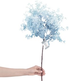 Umělá květina BAZY 10 ks modrá
