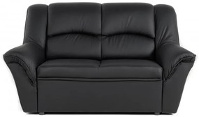 Kožená sedacia súprava DUBAJ LUX 3+2+1, tm. modrá (K-58)