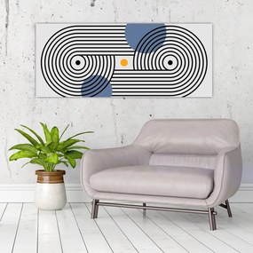 Obraz - Minimalistická abstrakcia N⁰3 (120x50 cm)