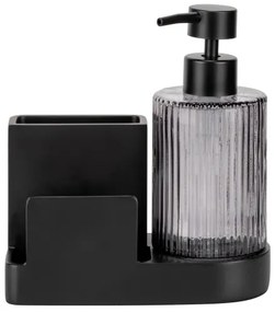 WENKO 54654100 - Organizér PINA 16x17 cm čierny