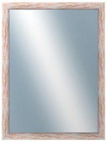 DANTIK - Zrkadlo v rámu, rozmer s rámom 60x80 cm z lišty PAINT červená veľká (2962)