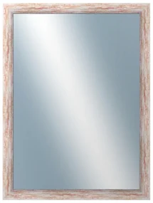 DANTIK - Zrkadlo v rámu, rozmer s rámom 60x80 cm z lišty PAINT červená veľká (2962)